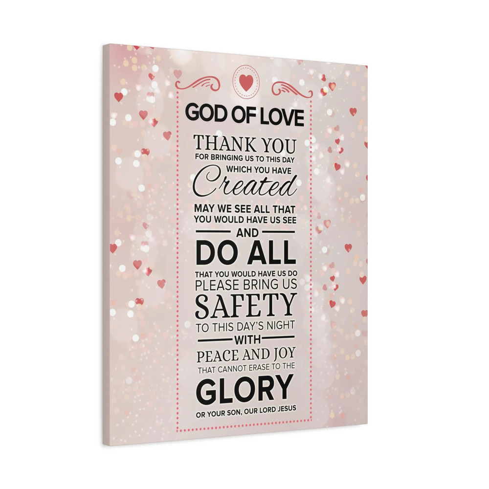 Scripture Walls God of Love Psalm 100:4 Prayer Wall Decor Bible Print Wall Art